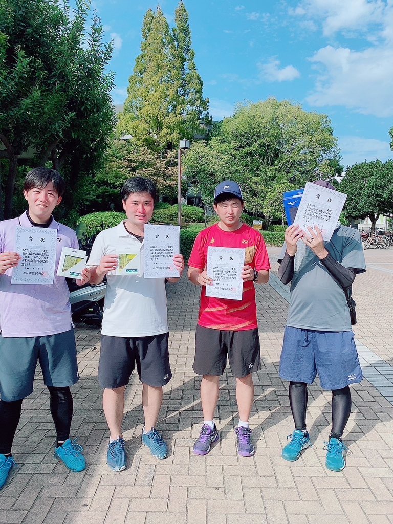 SeiryuClub's tweet photo. 10月6日 尼崎市長杯

男子一般
優勝🏆    好村・村上
準優勝🥈馬場園・日名

女子A級
3位🥉 相田・杉野 https://t.co/yBygUAvj1q