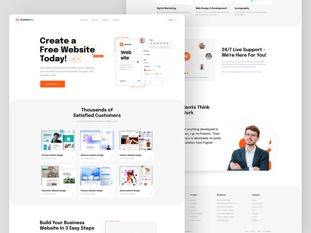 uiximran's tweet photo. Agency Landing Page Design

🚀New Agency Landing Page! Clean, intuitive design to boost engagement.

Let’s connect!
Gamil: imranzakir3810@gmail.com
Telegram: https://t.co/Ipe9gnjq6a
Better View: https://t.co/Ufz8Bb63ML
#AgencyDesign #UIDesign #LandingPage https://t.co/3eYyYFZdMw