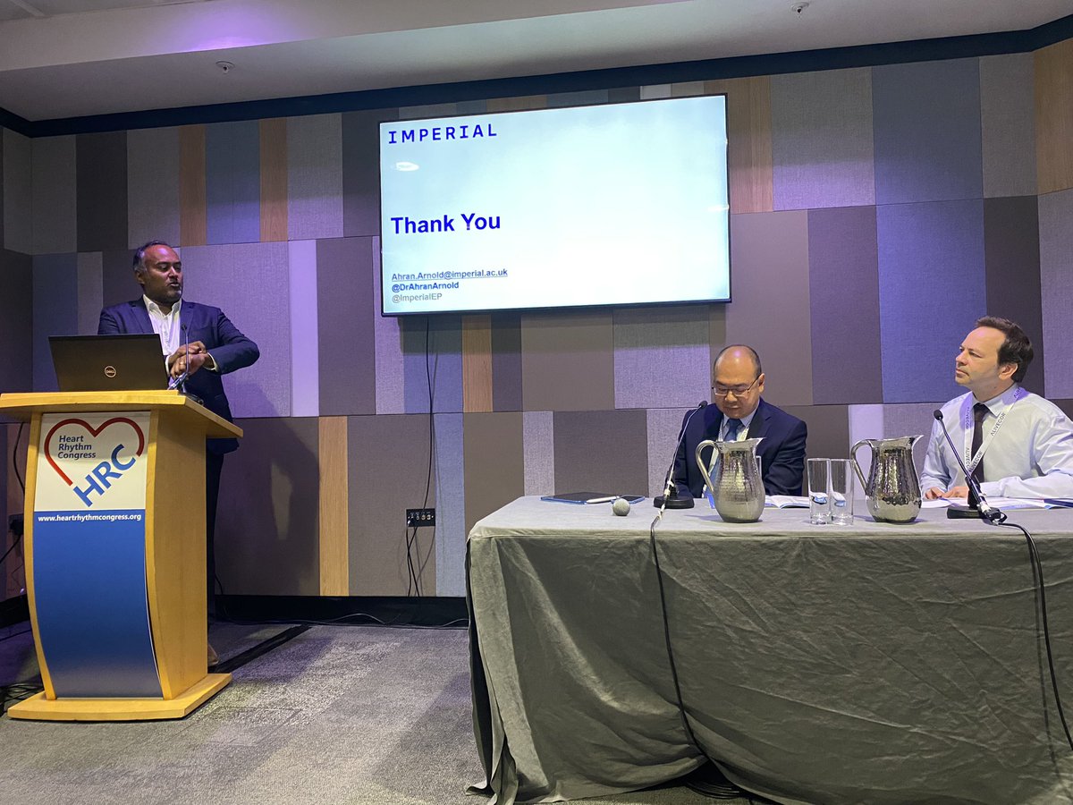 Imperial CardiacEP.AI (@cardiacepai) on Twitter photo Kicking off the Digital Technologies session with <a href="/DrAhranArnold/">Ahran Arnold</a>.
Thorough and interesting overview on wearable devices and how they can guide clinical decision-making.
Chaired by <a href="/DrFuSiongNg/">Fu Siong Ng</a> Kicking off the Digital Technologies session with <a href="/DrAhranArnold/">Ahran Arnold</a>.
Thorough and interesting overview on wearable devices and how they can guide clinical decision-making.
Chaired by <a href="/DrFuSiongNg/">Fu Siong Ng</a>