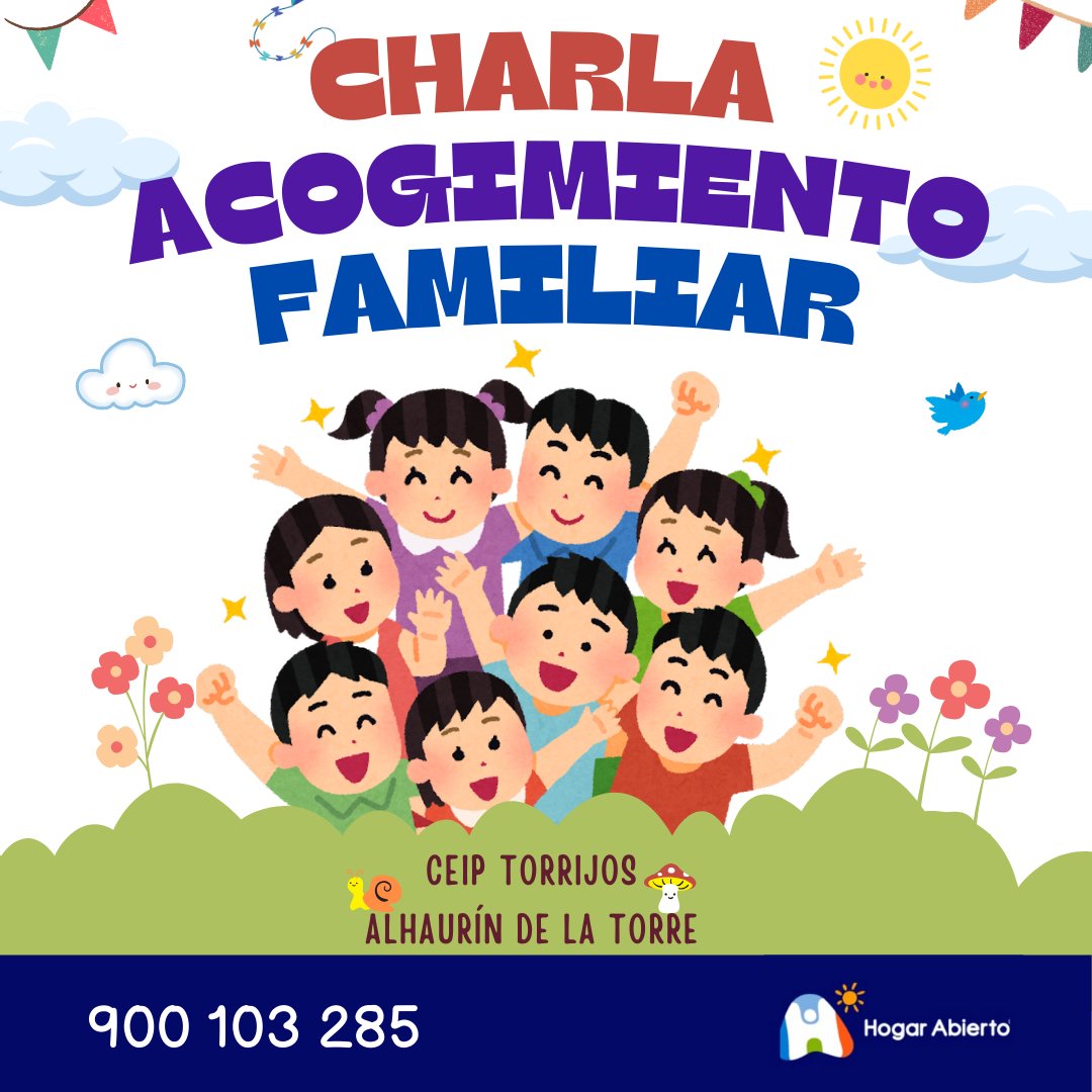 ¿Estás interesado en acoger, pero no sabes qué pasos hay qué seguir?

El próximo lunes 7 de octubre, nuestro equipo técnico dará una charla informativa en:

📍CEIP Torrijos C/Soleá nº5, Alhaurín de la Torre
📆 7 de octubre
🕐 16:00h

¡Pasa e infórmate!

💛💙🧡