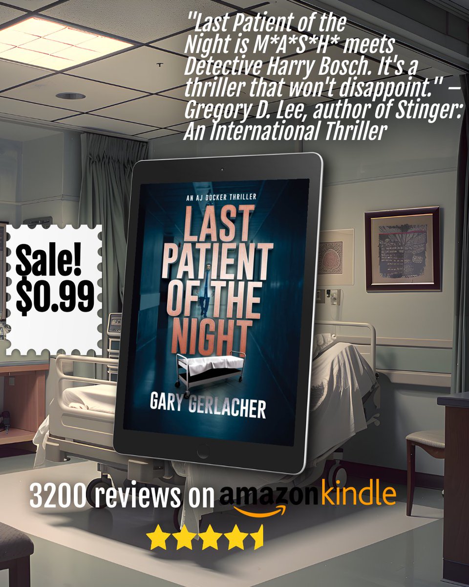 An authentic ER Culture thriller that will have you turning pages all night long! 🚑

Get on Sale on Amazon now! $0.99 ebook
shorturl.at/ylc7g

#Medicalthriller #Medicalfiction #bookdeals #mysterynovel #thriller