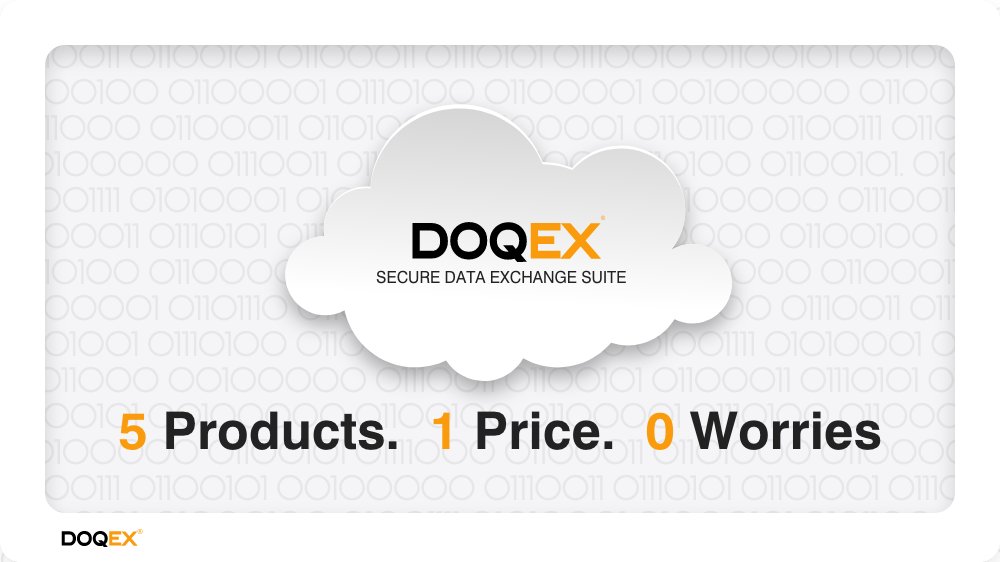 doqex's tweet photo. Our 𝗦𝗶𝗻𝗴𝗹𝗲 𝗣𝗿𝗶𝗰𝗲 𝗣𝗹𝗮𝗻 includes every product and feature: Secure Email, Secure File Sharing, Project Spaces, Data Loss Prevention and Secure Workflows &amp; Business Integration.
Visit https://t.co/V0Y6ZKUN3H
#CyberSecurity #DataProtection #Security #SecureEmail https://t.co/7ZXA6Y9mI3
