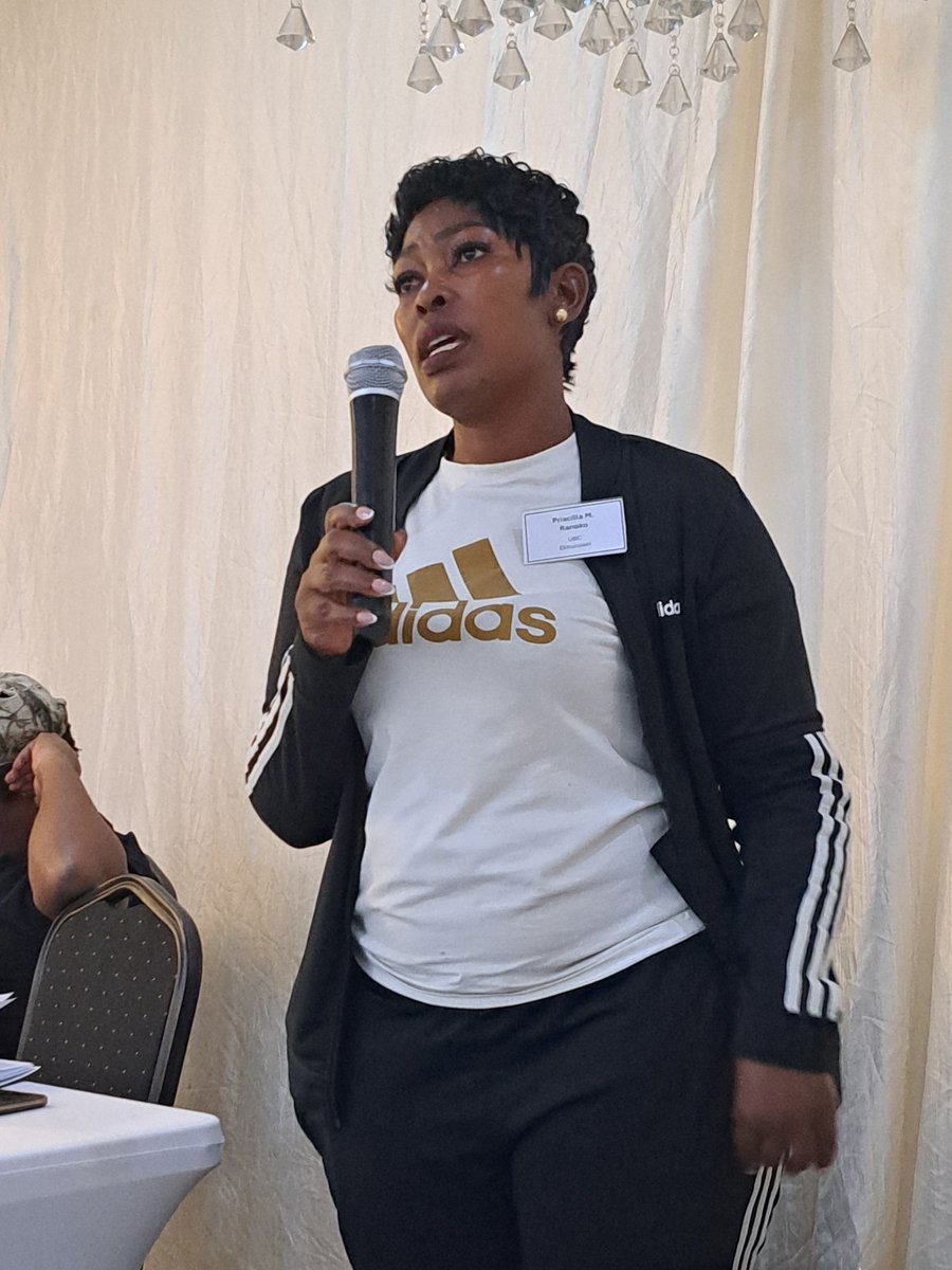 UBCampaign's tweet photo. Priscilla Ranoko, Ekurhuleni UBC: WhatsApp should be used to share the movement's documents and for the campaign to grow https://t.co/rexdLEYZUX