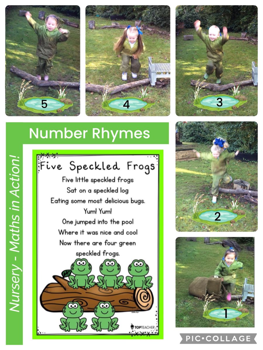 MissBurnsBVP's tweet image. Nursery had lots of fun learning our new number rhyme ‘5 Little Speckled Frogs’ this week @BelleValeSchool @MissNelsonBVP @MissABurnsBVP #MathsInAction #LearningIsFun 🐸 🐸 🐸 🐸 🐸 @MrMcDadeBVP