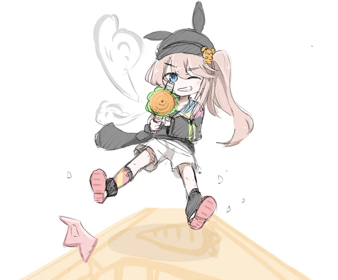 エタリタでレニちゃん触ってみたの落書き～～～～ 