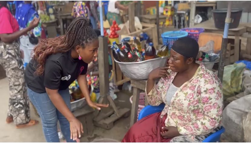 Rhoda_Ofori1's tweet photo. Being part of the Breast Cancer Awareness Outreach has truly been a fulfilling experience. Having the chance to engage with individuals who had little or no understanding of what breast cancer is and encouraging them to prioritize their healthπ©·π©·π©·
#ThinkPinkActNow https://t.co/sNO9TPVYY2