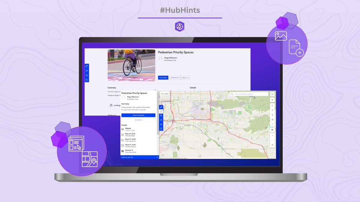 TheGeoWhisperer's tweet image. Dive into our #ArcGISHub documentation for today&apos;s #HubHints to learn how to master the site catalog functions! Discover how to optimize your content for search visibility and explore the two primary views for any item.

Discover more ➡️ ow.ly/yzhC50TyK3m