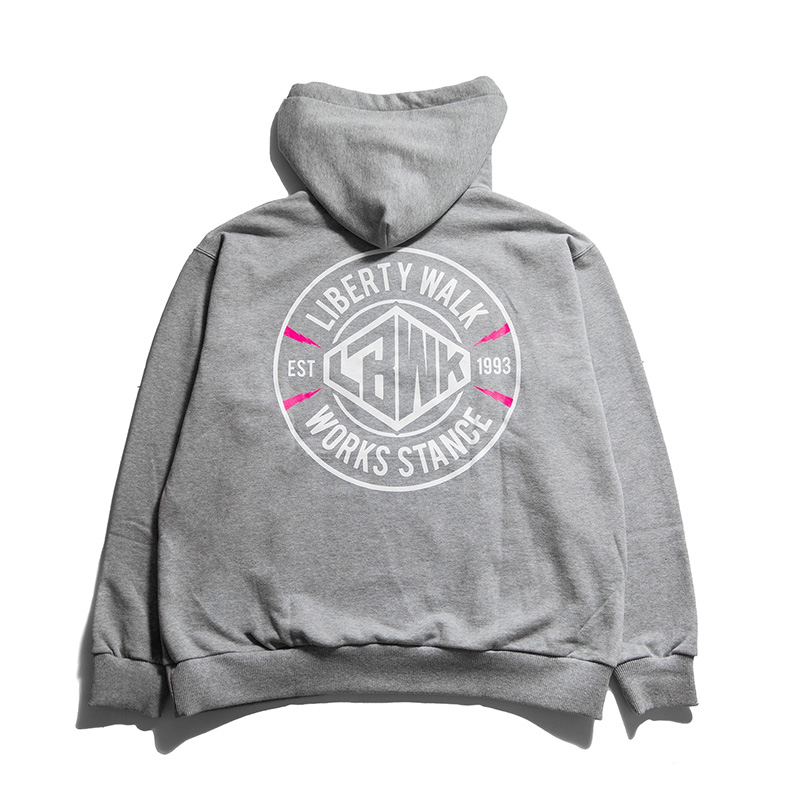 exjoints's tweet photo. LBWK Round Back Hoodie Gray（P90-GR）
在庫あります。店頭及びオンラインで絶賛販売中！！
↓オンラインストアー↓
https://t.co/MhoJXukMPr
東京都町田市小川5丁目15-28 8号室
042-850-5156
#libertywalk #lbwk #lbworks 
#exjoints 
#hoodie #パーカー #サークルロゴ https://t.co/v1QoSEyfXc