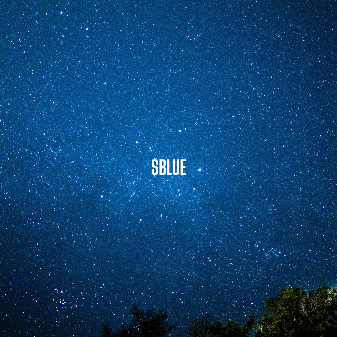 GM 

Inspired by the night, $BLUE is with you everywhere, no matter the time of day.