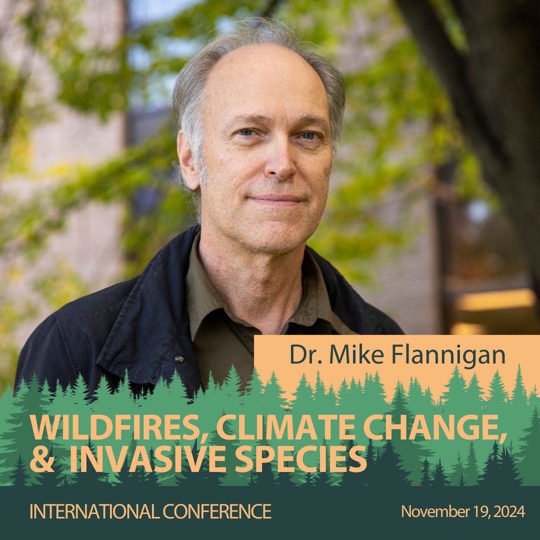 How will climate change fuel future wildfires in Canada? 

Nov. 19. Join Dr. Mike Flannigan at the Wildfires, Climate Change and Invasive Species Conference for his talk on Climate Change and Wildfires in Canada. Discover how a warmer climate means bigger, more intense wildfires.