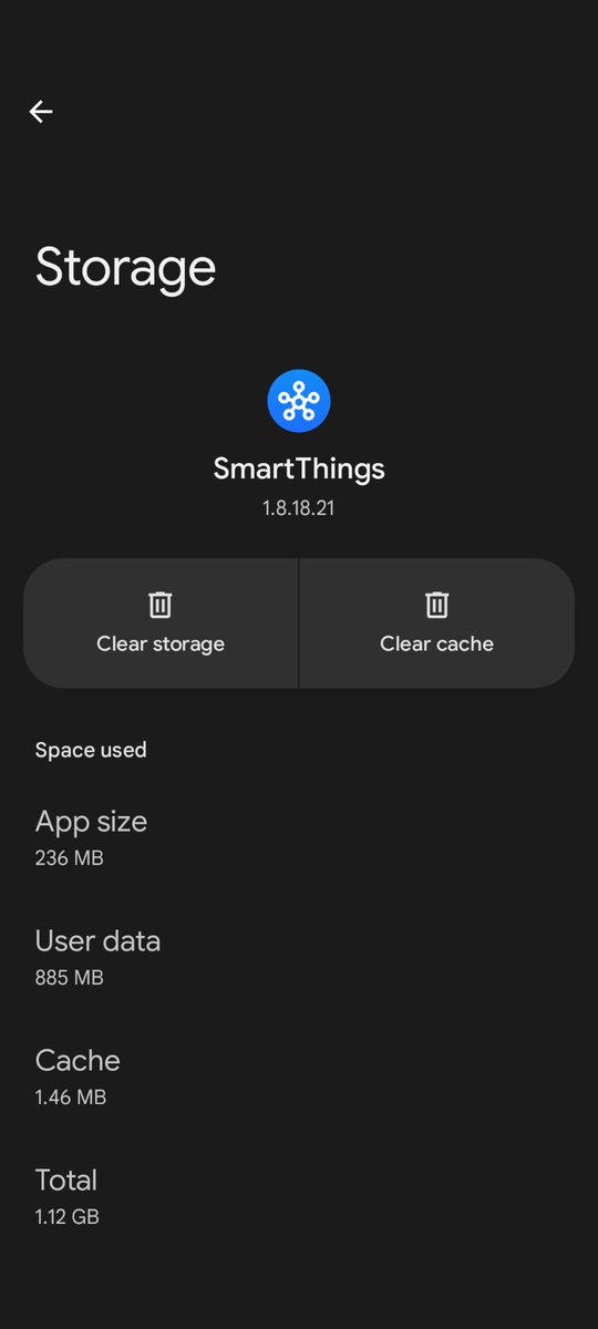 Sara Gerion (@sarutule) on Twitter photo Why is the mobile app of my washer, app that I barely use, occupying 1 GB on my phone? <a href="/smartthings/">SmartThings</a> Why is the mobile app of my washer, app that I barely use, occupying 1 GB on my phone? <a href="/smartthings/">SmartThings</a>