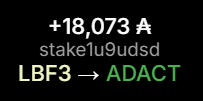 ada_capital's tweet photo. Warm welcome to our new delegator 👏
We hope you joined for the high yield and will stay for the mission.
#ElectrifyTheWorld https://t.co/4X2nnCYCbs