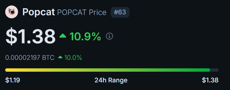 $POPCAT

the best cat meme in this cycle

$2 loading..

companionship is the longest confession of love

💕