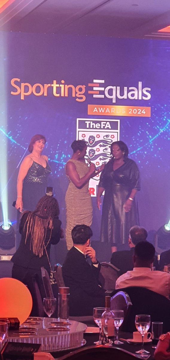 OmoniaYouthFC's tweet photo. We are proud to share that Mary Tryphona, our EDI Officer, was selected by The FA to present the Community Champion Award at the Sporting Equals Awards 2024.
#EDIawards #EDI #SportingEquals #grassrootsfootball https://t.co/jKyBxNVrZO