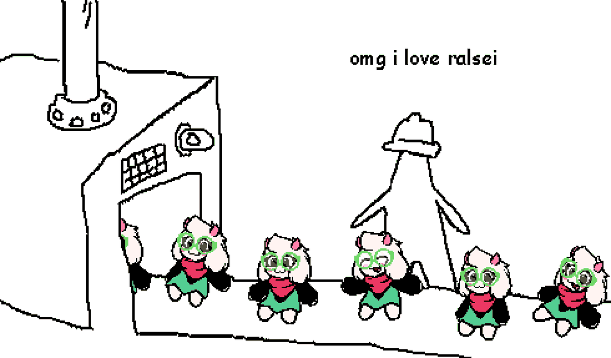 ItsGerdew's tweet photo. i love ralsei :3 https://t.co/ZkrW92lvUz