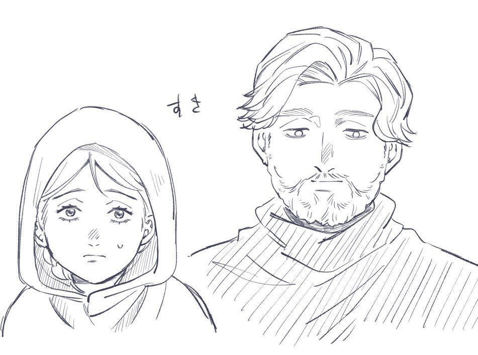 🌏。アニメ見て漫画読んだらめっちゃ描きたくなって…来週も楽しみだ… 