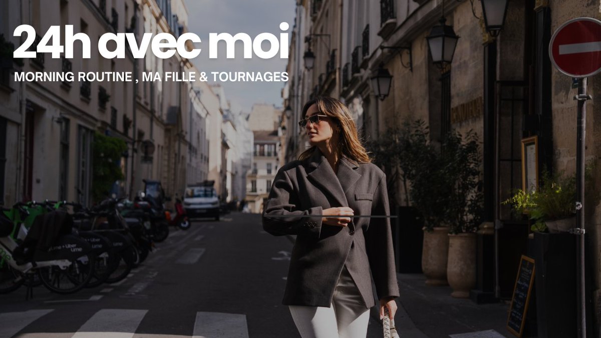 VLOG : 24h avec moi (morning routine, ma fille &amp; tournages)
youtube.com/watch?v=JQGphl…