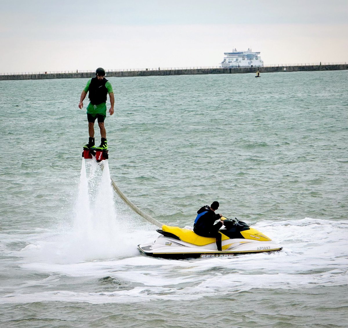 Dover Seafront 6th October 24, #dover #doveruk #kent #flyboarding #hydrofly #poferries