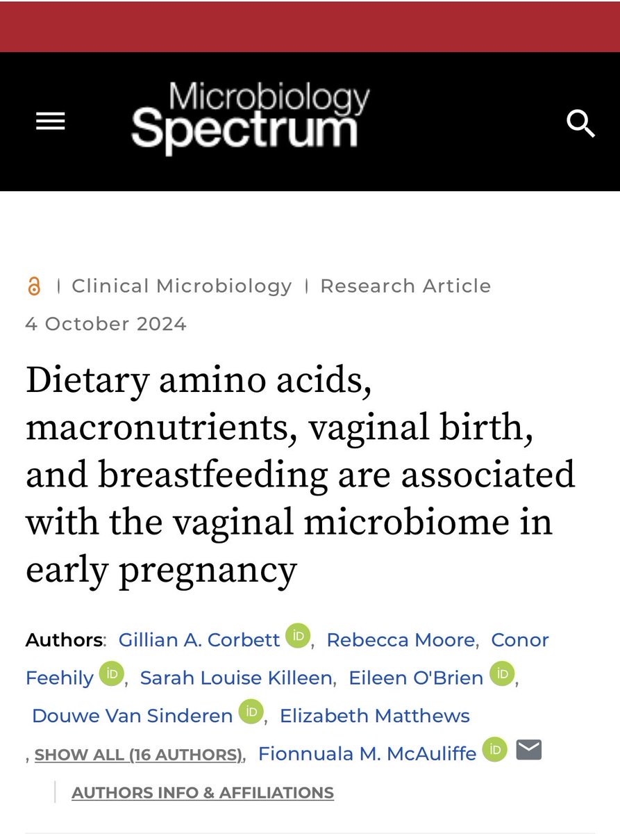 ProfFMcAuliffe's tweet photo. Diet important for vaginal microbiome in #pregnancy
https://t.co/ZcFRayh81y @sligomicrobe @pauldcotter @VanSinderenLab @McEvoyRebecca @eileenobrienRD @calumari_walsh @NIBRT_ @UCDMedicine @UCDClinRes https://t.co/PNYvQvNyV9