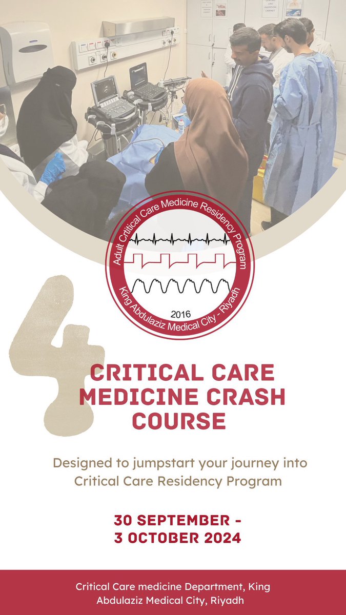 ACCM Training Program - KAMC-R (@ccm_kamc_rp) on Twitter photo Thanks to all of the speakers, your time and efforts are really appreciated.
Grateful for our program director, Dr. Farhan Al Enezi <a href="/Farhanzayed/">فرحان العنزي</a> , for his unwavering support and guidance!
Together, we’re shaping the future of critical care 💫✨ Thanks to all of the speakers, your time and efforts are really appreciated.
Grateful for our program director, Dr. Farhan Al Enezi <a href="/Farhanzayed/">فرحان العنزي</a> , for his unwavering support and guidance!
Together, we’re shaping the future of critical care 💫✨