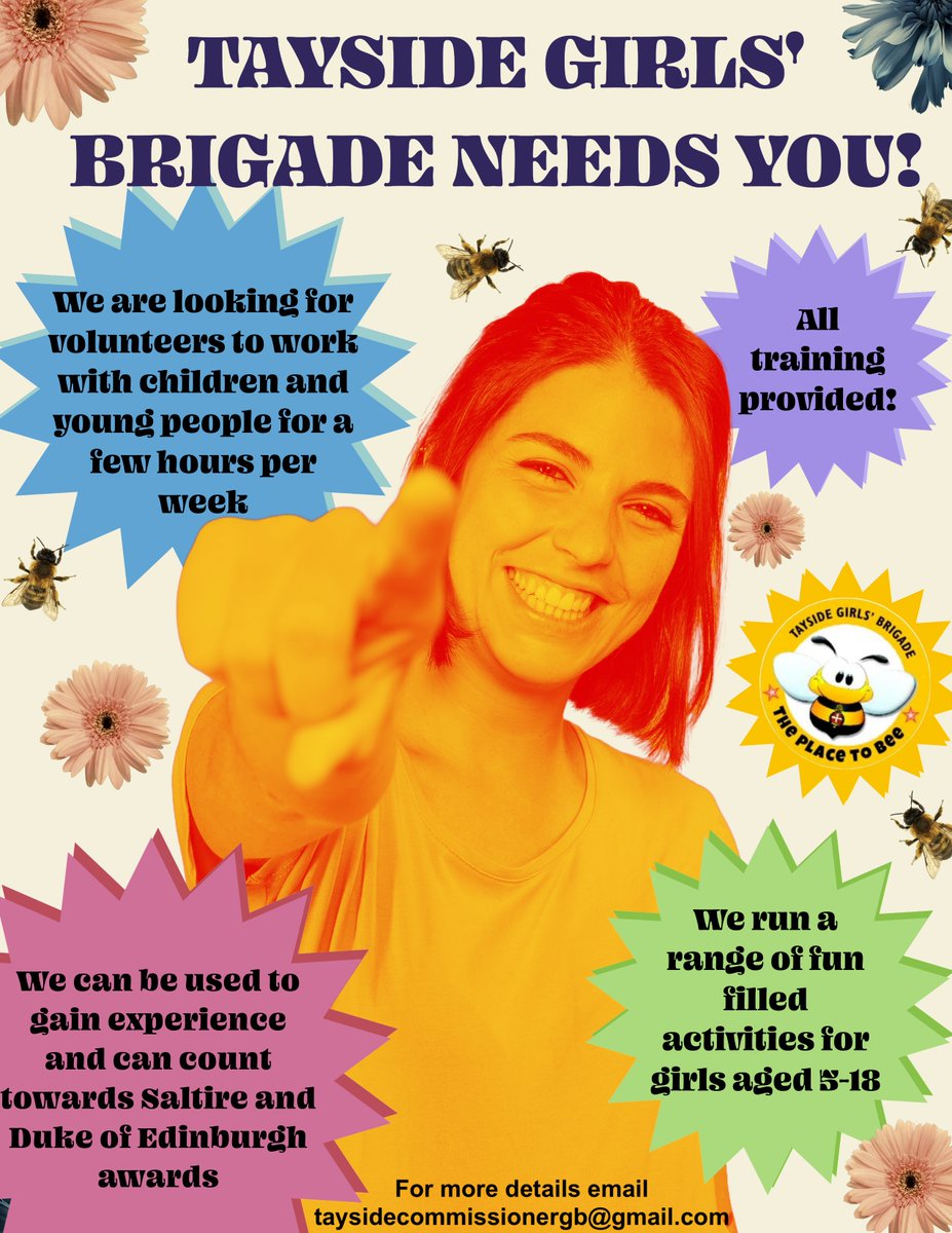 GB Tayside (@taysidegb) on Twitter photo Interested in volunteering with children and young people? We are looking for enthusiastic new leaders to get involved around Tayside. Get in touch for more information 🐝
<a href="/volunteerdundee/">Volunteering in Dundee</a> #volunteering #youthwork #gbistheplacetobee #jointhejourney Interested in volunteering with children and young people? We are looking for enthusiastic new leaders to get involved around Tayside. Get in touch for more information 🐝
<a href="/volunteerdundee/">Volunteering in Dundee</a> #volunteering #youthwork #gbistheplacetobee #jointhejourney