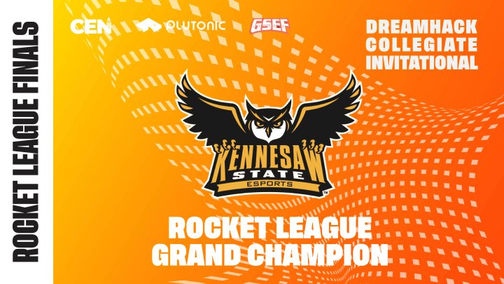 🎉🏆Congratulations to <a href="/KennesawEsports/">KSU Esports</a> 🏆🎉

The DreamHack Collegiate Invitational 
Rocket League Grand Champions!