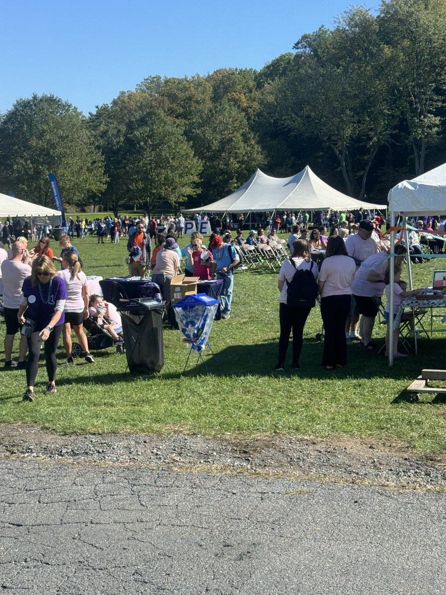 Hello from the annual Out of the Darkness Walk, sponsored by the American Foundation for Suicide Prevention. A beautiful, poignant and deeply meaningful event.