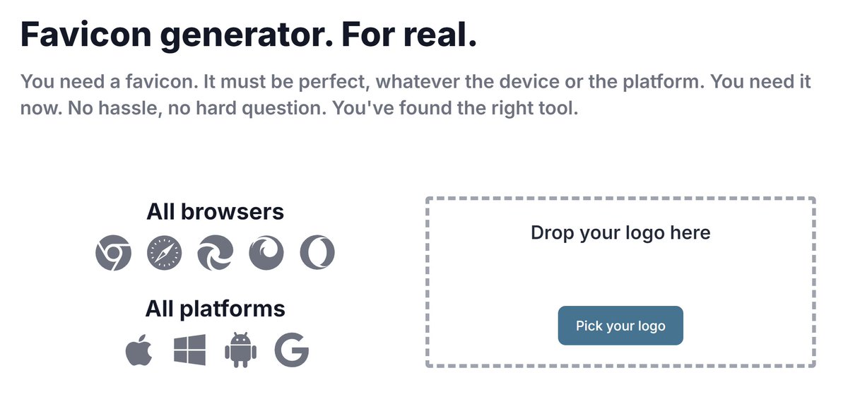 RealFaviconGenerator tweet media