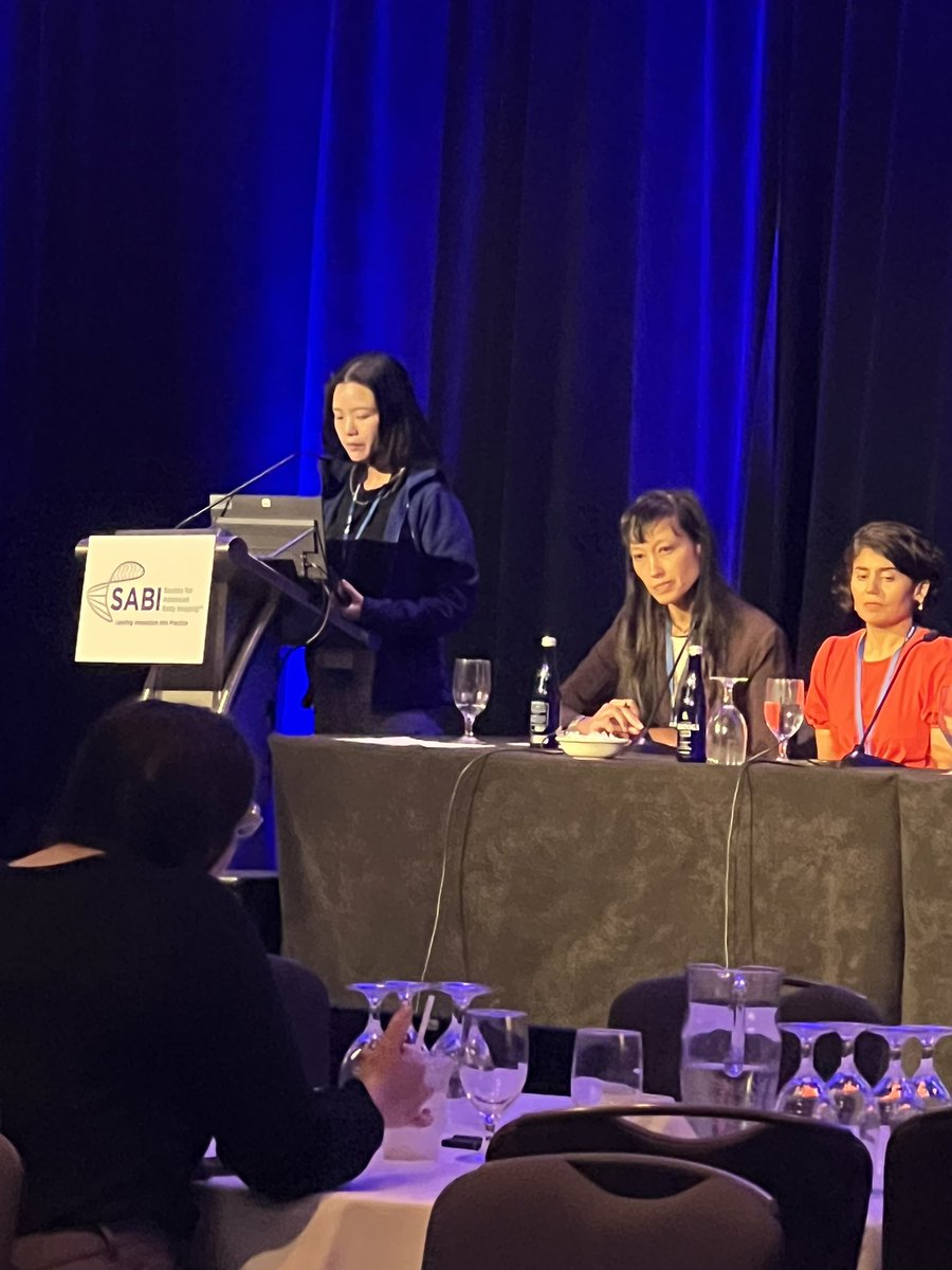 Anugayathri Jawahar (@anugayathrij) on Twitter photo Always a pleasure to hear our confident and succinct speaker <a href="/Luyaoshenmd/">Luyao Shen, MD</a> on “O-RADS US”! #SABI2024
<a href="/StanfordBodyRad/">Stanford Body Imaging</a> <a href="/SABImaging/">Society for Advanced Body Imaging | SABI</a> Always a pleasure to hear our confident and succinct speaker <a href="/Luyaoshenmd/">Luyao Shen, MD</a> on “O-RADS US”! #SABI2024
<a href="/StanfordBodyRad/">Stanford Body Imaging</a> <a href="/SABImaging/">Society for Advanced Body Imaging | SABI</a>