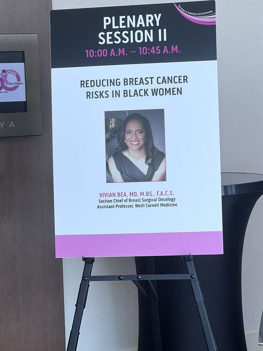 It is Breast Cancer Awareness Month &amp; no better way to kick off the month than to speak at the Sisters Network Summit in Houston, TX on reducing breast cancer risk for black woman #BreastCancer #BlackBreast #wearpink #breastcancerawareness #sistersnetwork #breastsurgeon #DrBeaMD