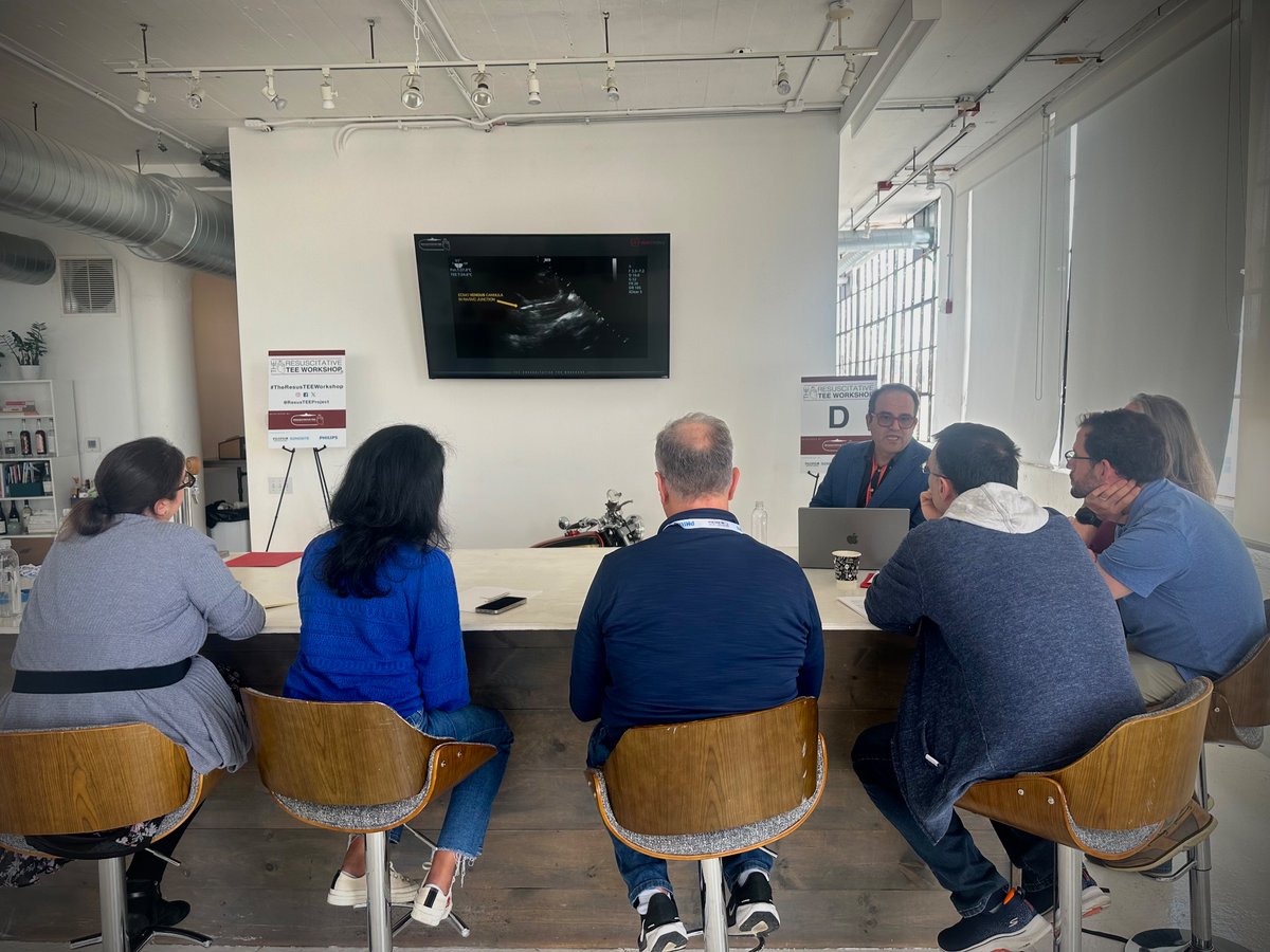 ResusTEEproject's tweet photo. 24 participants from CCM, EM, and Anesthesiology learning the fundamentals of TEE at #TheResusTEEWorkshop Boston preceding #CHEST2024 https://t.co/Vu425AZMby