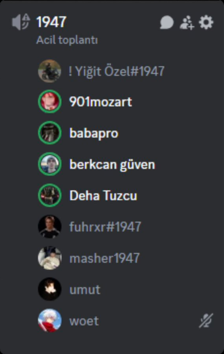 Her seferinde katlanarak iğrençleşebiliyosunuz gerçekten. Discordda nickinizi ve profil fotonuzu kolayca değişebiliyosunuz. Bunu atıp insanlara bok atıyım izi kalsın yöntemini bırakın artık. 

Bu tarz postlara itibar etmeyin lütfen. Hedef şaşırtmak amaç