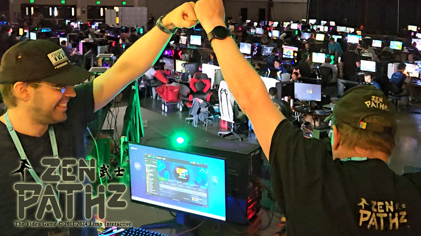 Congrats 2024 #tetris winner + semi-finalist. Last day to see #ZenPathz and new #VR treadmill then 2024 Virtual Indie Games Expo IndieGamesExpo.com thanks #indiedev #gamedev #LANFest #denver #twitch #Colorado #eSports #tspin #prizes #giveaways #lanfestcolorado #denverEsports