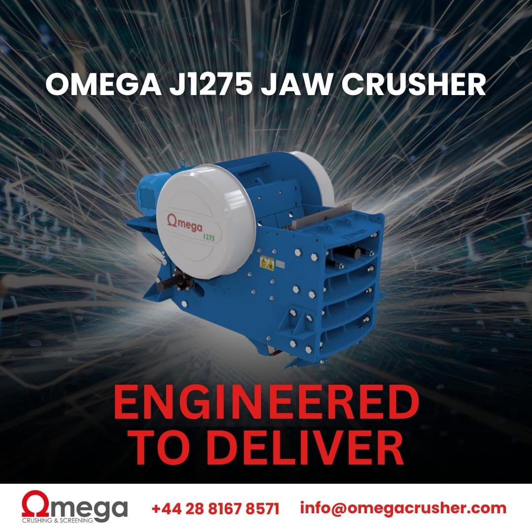 Engineered for excellence: Introducing the Omega J1275 Jaw Crusher! 🚀

Ready to bring unmatched power and reliability to your site? Let’s connect!

📞 Call us: +44 28 8167 8571
📧 Email: info@omegacrusher.com