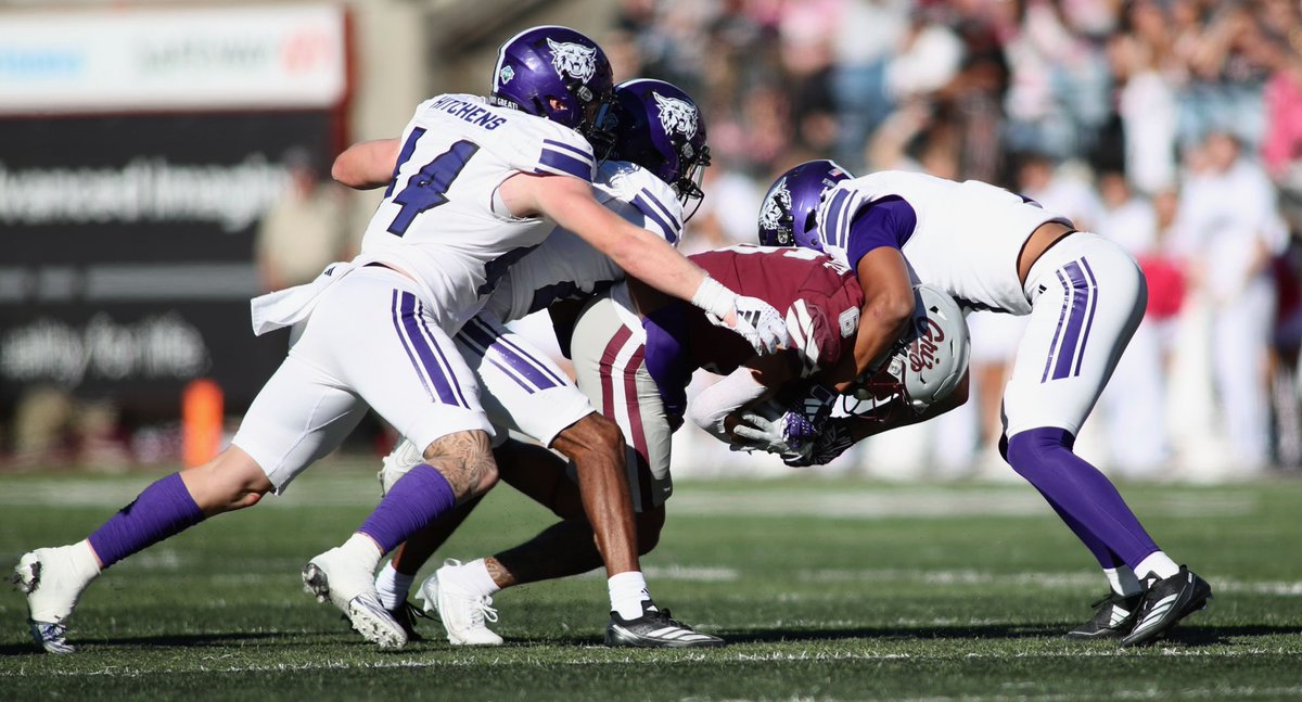 Weber State blasted no. 8 Montana 55-48 in an epic shootout in Missoula on Saturday #BigSkyFB