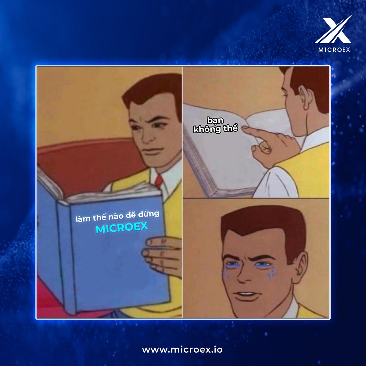 Mvg_microex_VN's tweet photo. Chúng ta không thể ngăn cản!

#MicroEx #MicroGag https://t.co/E5W0VjbhH6