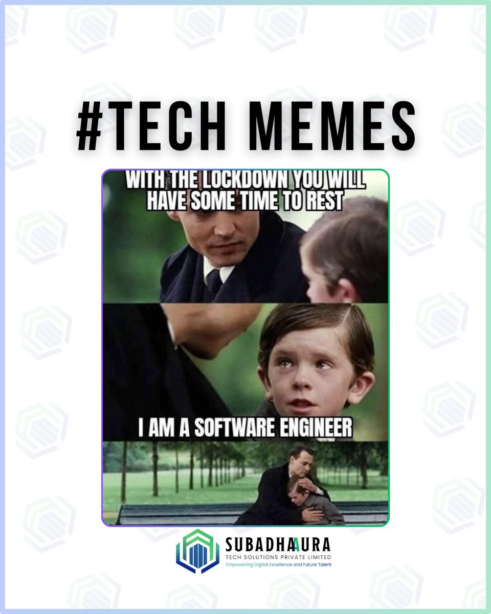 Subadhadev's tweet image. Lockdown: 'You’ll finally get some rest!

#SoftwareEngineerLife #TechHumor #LockdownLife #CodingNeverStops #EngineerProblems #DevLife #WorkFromHome #TechJokes #ITLife #StayHome #CodingHustle #GeekLife #ProgrammerHumor