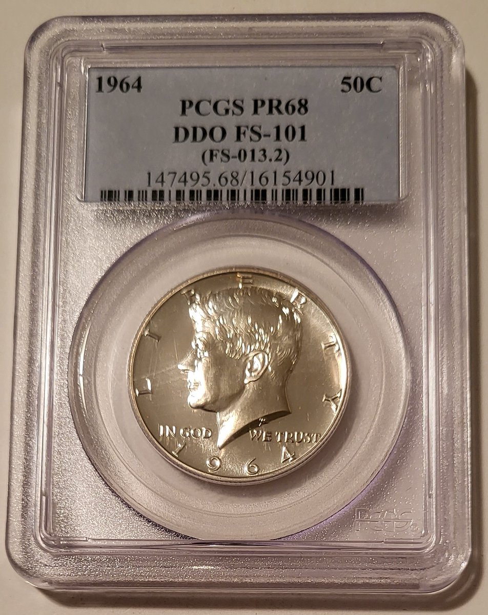 TNumismatics's tweet photo. 1964 Kennedy Silver Half Dollar DDO Variety FS-101 Proof PR68 PCGS
Always FREE Domestic Shipping! https://t.co/lKDVZ4NBAK
#coins #coincollecting #PCGS #pcgscoin #pcgscoins #silvercoins #halfdollar #JFK #kennedyhalf #coinvariety #gradedcoins #certifiedcoins https://t.co/icimLDoNtN