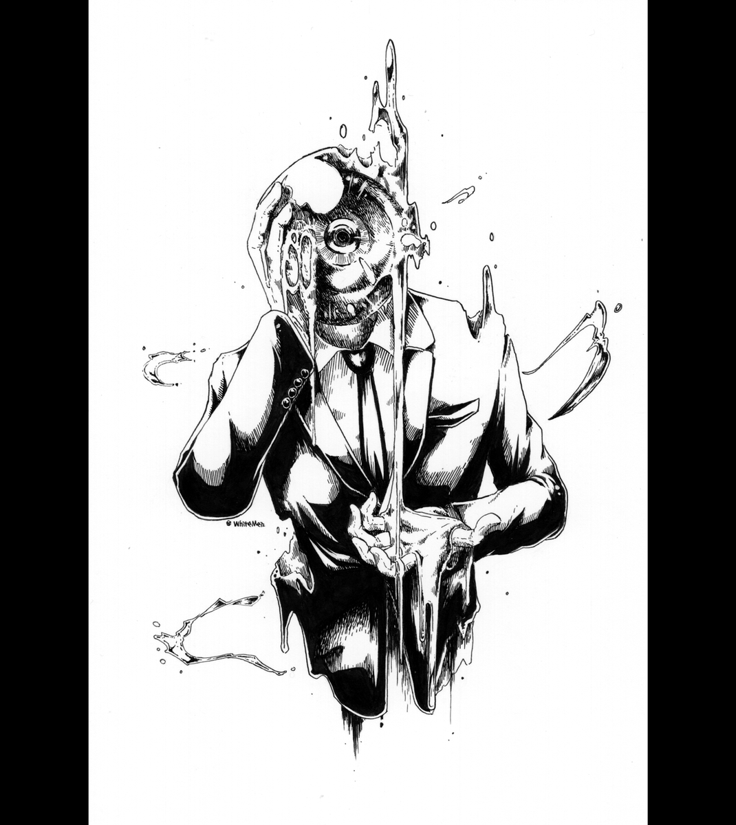 憂鬱。
#Objecthead #Symbolhead #異形頭