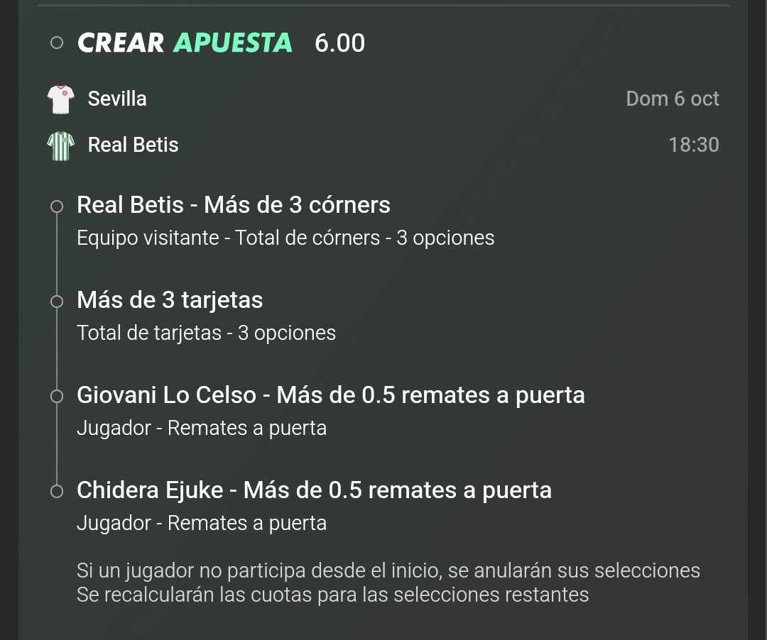 9Blazeh's tweet photo. Vamos con el derbi sevillano🇳🇬🇳🇬
Cuota @3.20 y @6 https://t.co/LjfrwSYSbZ