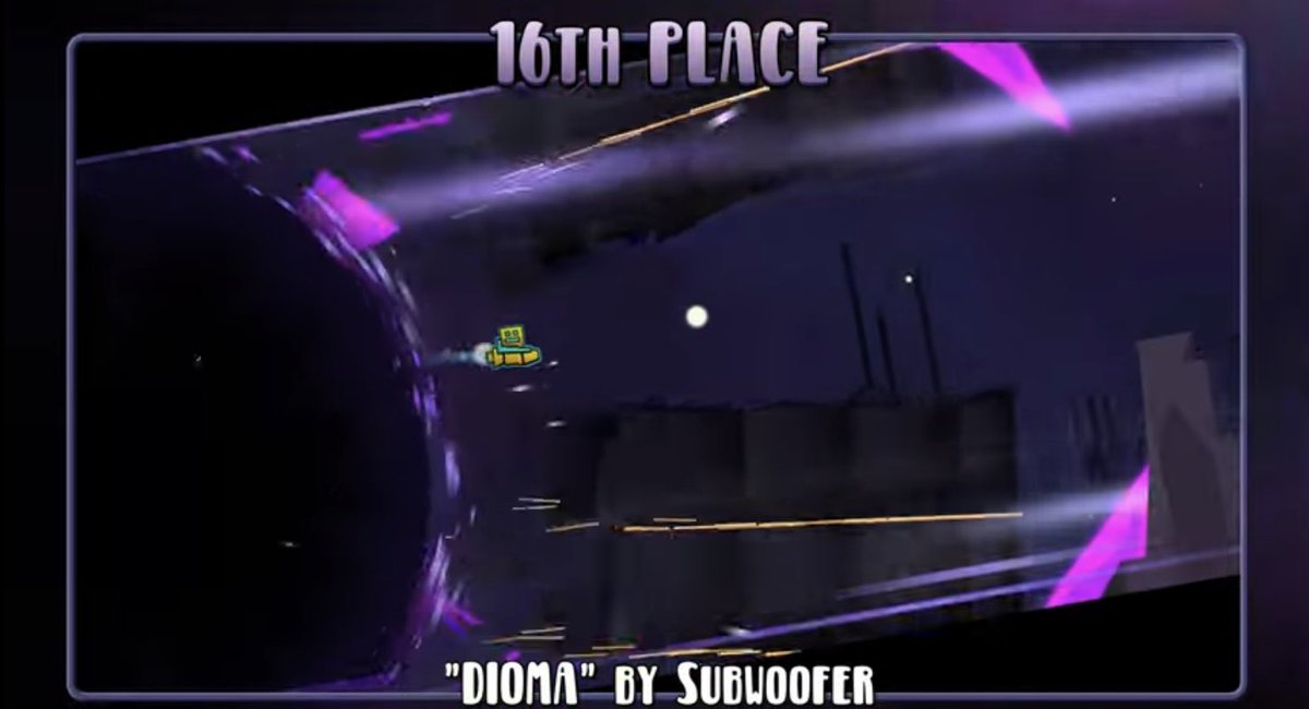 As always congrats to everyone who won! The turnout of this contest was unfathomable and SO many incredible levels by such amazing people were made. Also congrats to Lyal for narrowly beating me an a Dioma-off lmao. This community will never not impress me!