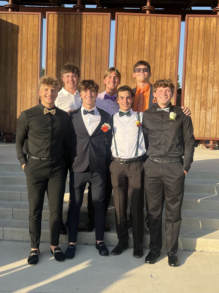 Homecoming festivities last night.  These guys clean up pretty well!!!  Thanks for sharing the photo.