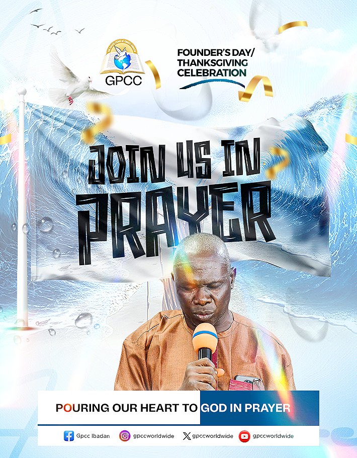 gpccworldwide's tweet photo. John 16:24
Hitherto have ye asked nothing in my name: ask, and ye shall receive, that your joy may be full. 

Join us  as we plead our cause with our Father.

#Anniversary
#Thanksgivingservice 
#GPCC 
#gpccworldwide https://t.co/HDVYR8c8HT