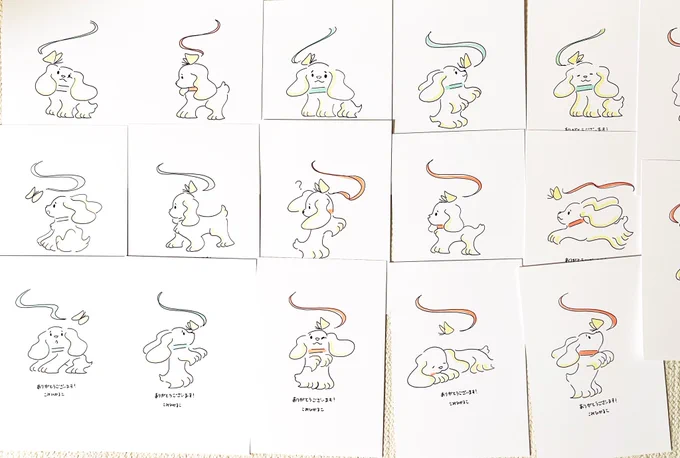 個展、無事終了いたしました!
お越しくださった皆さま、遠隔で応援くださった皆さま、ありがとうございます🥹
お言葉一つ一つが、とても励みになります。

作品をお迎えいただいた方に同封する、ドローイングを描いております。どの子が届くか楽しみにお待ちください🙇‍♀️ 