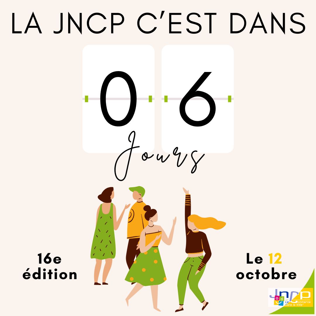 [JNCP 2024] 

#JNCP2024 J-6 🎊

#JNCP #Commerce #Artisanat #centreville #économielocale