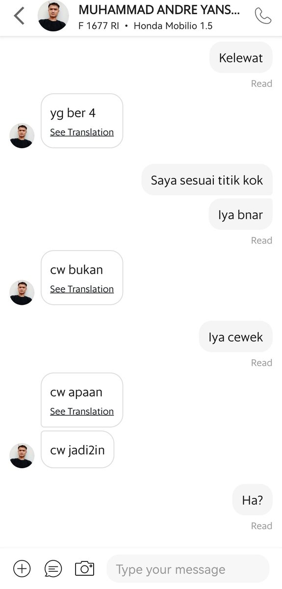 _YueLing's tweet photo. Please tolong bantu saya beri sanksi terhadap driver yg sangat tidak punya adab ini. Saya pengguna grab yg tdk pernh rese dan slalu sopan dg para driver tp diperlakukan begini @GrabID @dramaojolid https://t.co/uK3N5kizo7