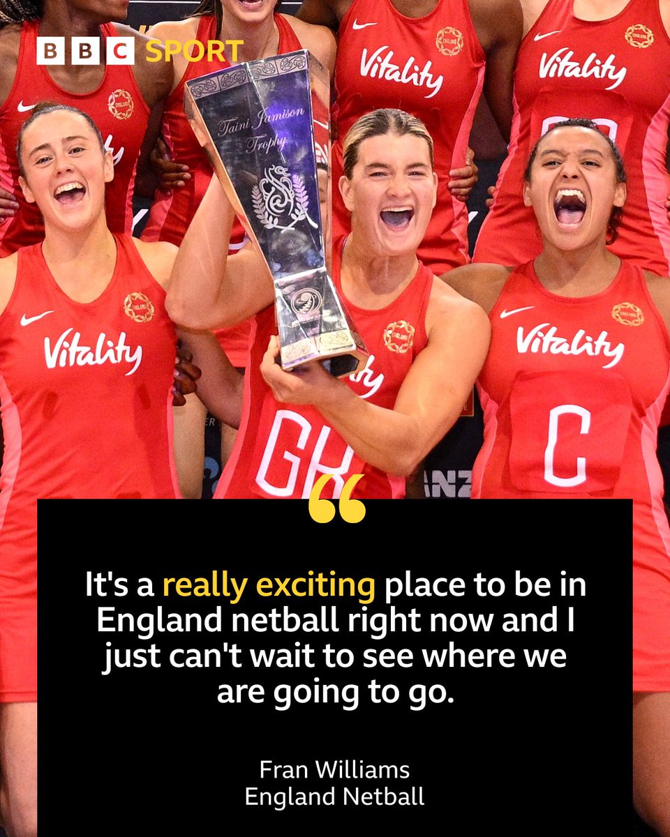 England win their three-match Test series against New Zealand for the first time since 2021 🏆

#EnglandNetball #Netball