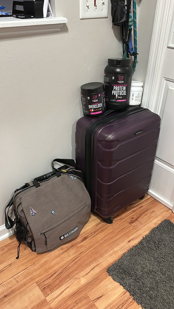 secgreene's tweet photo. Bags and essentials are packed! Time to head to Virginia where I have the privilege of teaching #SEC301 next week!
@SANSInstitute @SANSDefense @new_2_cyber #GISF @wehackhealth #wehackhealth https://t.co/FIKcIRMPhX