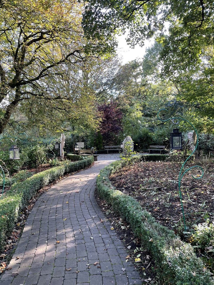 hccoull's tweet photo. We have a petal for Remi at the Sands Memorial Garden at Markeaton. Yesterday I had the honour of helping to attach new petals and cleaning the ones already there. We are lucky to have a place like this 🤍 and I always love seeing Remi’s name #babyloss @SandsUK https://t.co/gQjfWKzDfq
