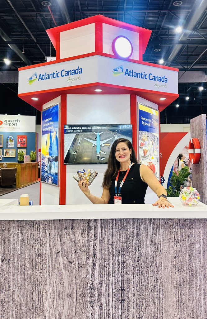 Great to be back at #ROUTESWORLD promoting opportunities for route development in Atlantic Canada.✈️